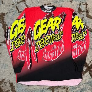 Vintage Gear Racewear Instinct Racing Jersey Size 2XL Retro